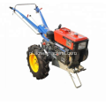 Niska cena Ręczny chodzący ciągnik z silnikiem wysokoprężnym 8HP Mini ręczny traktor spacerowy
